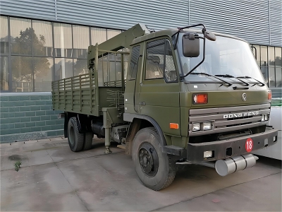 Dongfeng DFAC Truck Mountd 4 Ton Straight Crane for Army with Lorry