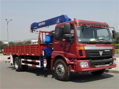 5 Ton Dongfeng Dump Truck Mounted Crane 