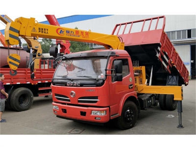 Dongfeng DFAC Brand 3 Ton Truck Mounted Crane