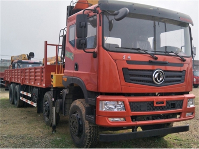 Dongfeng 30 ton Straight Truck Mounted Crane 
