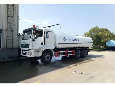SHACMAN H3000  25cbm 304-2B Stainless Steel Drink Water Transport Tanker Truck
