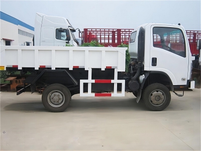ISUZU 6 Wheels 600P Small 8000kg Garbage Transport Dump Truck 