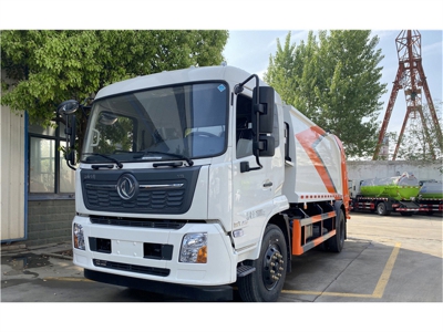 Dongfeng 4x2 Garbage Truck with 14cbm
