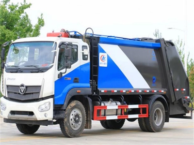 FOTON 6 Wheel 190hp 12m3 12000liter Compactor Garbage Truck