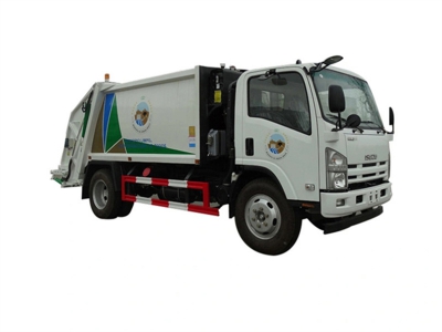 ISUZU 190HP 6cbm Compactor Garbage Truck